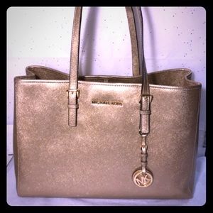 Michael Kors Gold Tote Bag✨